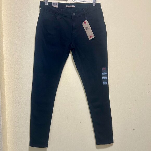 LEVI'S Women's Super Skinny Mid Rise Jeans Size 16 - Picture 1 of 5